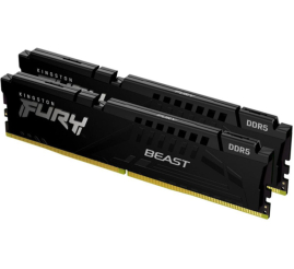 Slika izdelka: KINGSTON Fury Beast 16GB (2x8GB) 6000MT/s DDR5 CL36 EXPO KF560C36BBEK2-16 ram pomnilnik