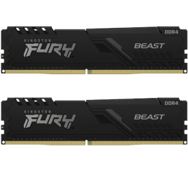 Slika izdelka: KINGSTON Fury Beast 64GB (2x32GB) 3200MHz DDR4 CL16 KF432C16BBK2/64 ram pomnilnik