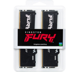 Slika izdelka: KINGSTON Fury Beast RGB 32GB (2x16GB) 6000MT/s DDR5 CL30 KF560C30BBEAK2-32 ram pomnilnik