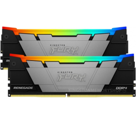 Slika izdelka: KINGSTON Fury Renegade 16GB (2x8GB) 3600MHz DDR4 KF436C16RB2AK2/16 RGB ram pomnilnik