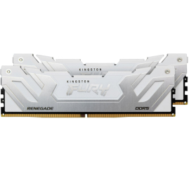 Slika izdelka: KINGSTON Fury Renegade 48GB (2x24GB) 8400MT/s DDR5 CUDIMM CL40 KF584CU40RWK2-48 WHITE ram pomnilnik