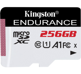 Slika izdelka: KINGSTON High Endurance microSD 256GB Class 10 UHS-I U3 SDCE/256GB spominska kartica