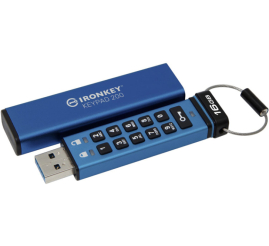 Slika izdelka: KINGSTON IronKey Keypad 200 16GB USB3.2 Gen1 Type-A FIPS 140 & XTS-AES IKKP200/16GB USB ključ