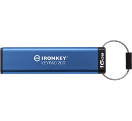 Slika izdelka: KINGSTON IronKey Keypad 200 16GB USB3.2 Gen1 Type-A FIPS 140 & XTS-AES IKKP200/16GB USB ključ
