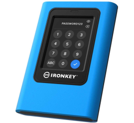 Slika izdelka: KINGSTON IronKey Vault Privacy 80 1,92TB USB3.2 Gen1 Type-C FIPS 197 & XTS-AES (IKVP80ES/1920G) SSD