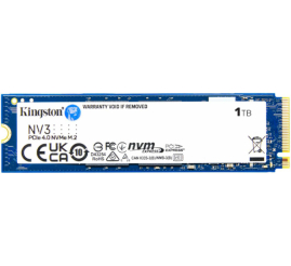 Slika izdelka: KINGSTON NV3 1TB M.2 PCIe 4.0 NVMe (SNV3S/1000G) SSD