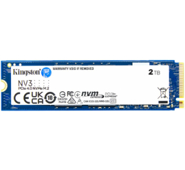 Slika izdelka: KINGSTON NV3 2TB M.2 PCIe 4.0 NVMe (SNV3S/2000G) SSD