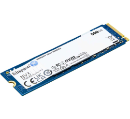 Slika izdelka: KINGSTON NV3 500GB M.2 PCIe 4.0 NVMe (SNV3S/500G) SSD