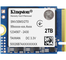 Slika izdelka: KINGSTON NV3 500GB M.2 PCIe 4.0 NVMe 2230 SNV3SM3/500G SSD