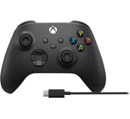 Slika izdelka: Kontroler Microsoft Xbox brezžični z USB-C za PC črn (1V8-00015)