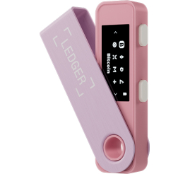 Slika izdelka: Ledger Nano S Plus, denarnica za Bitcoin in druge kriptovalute, Pastel Pink