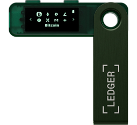 Slika izdelka: Ledger Nano S Plus, denarnica za Bitcoin in druge kriptovalute, Emerald Green