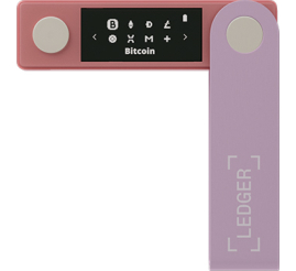 Slika izdelka: Ledger Nano X, denarnica za Bitcoin in druge kriptovalute, Pastel Pink