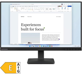 Slika izdelka: LENOVO L24-4e 60,45cm (23,8") FHD IPS 100Hz HDMI/VGA monitor