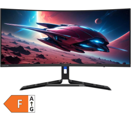 Slika izdelka: LENOVO Legion R34w-30 86,36cm (34") UWQHD VA 180Hz DP/HDMI HDR10 Freesync zvočniki ukrivljen monitor