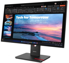 Slika izdelka: LENOVO ThinkVision T27QD-40 27" (68,58cm) QHD IPS DP/HDMI/USB-C/LAN monitor