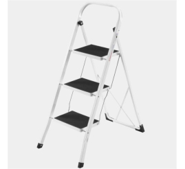 Slika izdelka: Lestev VonHaus 3 jeklena polična
