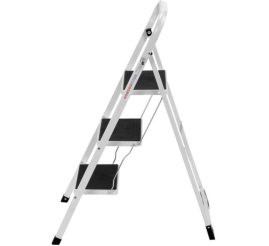 Slika izdelka: Lestev VonHaus 3 jeklena polična