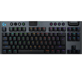 Slika izdelka: LOGITECH G915 X LIGHTSPEED TKL Linear brezžična RGB mehanska gaming slo črna tipkovnica