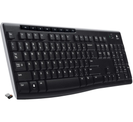 Slika izdelka: LOGITECH K270 brezžična črna slo tisk tipkovnica