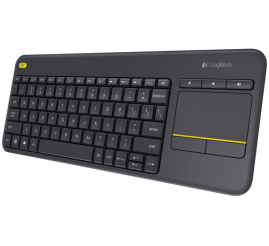 Slika izdelka: LOGITECH K400 PLUS brezžična touch črna slovenska tipkovnica