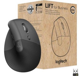 Slika izdelka: Logitech Miška Lift for Business, grafitna OEM