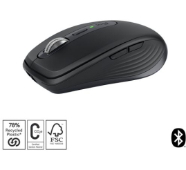 Slika izdelka: Logitech miška MX Anywhere 3S Bluetooth, DarkField laser