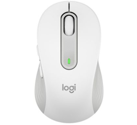Slika izdelka: Logitech miška Signature M650, velikost M, Bluetooth, bela