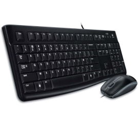 Slika izdelka: LOGITECH MK120 USB črna slovenska tipkovnica + miška