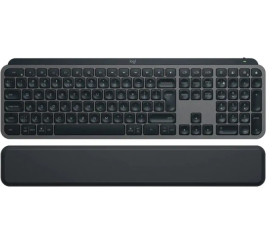 Slika izdelka: LOGITECH MX Keys S USB-C/BT brezžična osvetljena črna slo tisk naslon za zapestje + miška MX Master 3S + tipkovnica