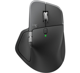 Slika izdelka: LOGITECH MX Master 4 brezžična Bluetooth USB Bolt Darkfield laser grafitna miška