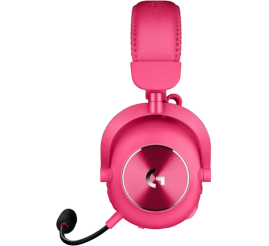 Slika izdelka: LOGITECH PRO X 2 Lightspeed Wireless Gaming Blue VO!CE mikrofon brezžične/žične roza slušalke