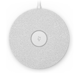 Slika izdelka: LOGITECH Rally Mic Pod Hub LED za Rally žični sistem dodatni beli mikrofon