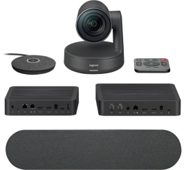 Slika izdelka: LOGITECH RALLY Plus 4K UHD HDMI RJ45/HDMI/USB-A/B/C konferenčni sistem spletna kamera