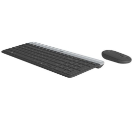 Slika izdelka: Logitech Slim Wireless Combo MK470, grafitna SLO