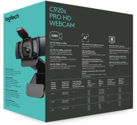 Slika izdelka:  Logitech Spletna kamera C920s HD PRO, USB 