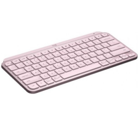 Slika izdelka: Logitech tipkovnica MX Keys Mini, roza barva, SLO g. 