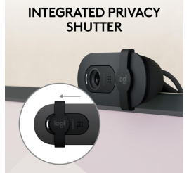 Slika izdelka: Logitech USB spletna kamera Brio 100, grafitna