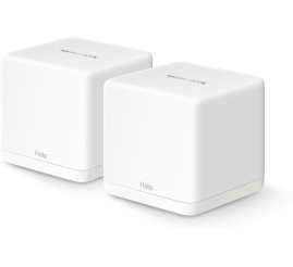 Slika izdelka: MERCUSYS HALO H60X AX1500 Wi-Fi6 2-pack Mesh brezžični usmerjevalnik router