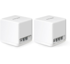 Slika izdelka: MERCUSYS HALO H60X AX1500 Wi-Fi6 2-pack Mesh brezžični usmerjevalnik router