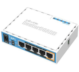 Slika izdelka: MIKROTIK hAP ac lite RB952Ui-5ac2nD Dual Band PoE 5-port brezžična dostopna točka