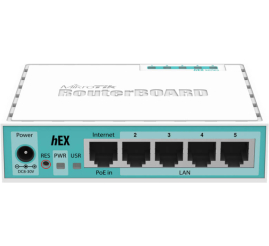 Slika izdelka: MIKROTIK hEX RB750GR3 5-port gigabit usmerjevalnik-router
