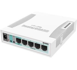Slika izdelka: MIKROTIK RB260GS 5x Gigabit Ethernet Smart stikalo (CSS106-5G-1S)