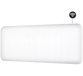 Slika izdelka: MILL panelni konvekcijski radiator 1300W bel jeklo PA1300WIFI4