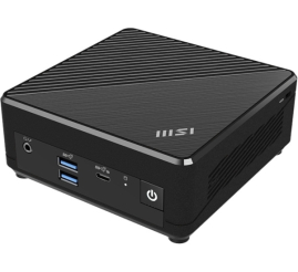 Slika izdelka: Mini namizni računalnik MSI Cubi N ADL S-225BEU Intel N100 / 8GB / 256GB SSD / WiFi 5 + BT 5.0 / 2x1Gbps / Windows 11 Home / črn