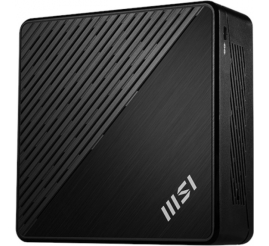 Slika izdelka: Mini namizni računalnik MSI Cubi N ADL S-226BEU barebone Intel N200 / WiFi 5 + BT 5.0 / 2x1Gbps / črn