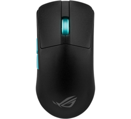 Slika izdelka: Miš Asus brezžična Harpe Ace Aim Lab Edition optična gaming 54g 36000DPI RGB črna (90MP02W0-BMUA00)