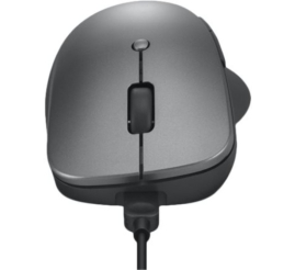 Slika izdelka: Miš Bluetooth Lenovo Professional vgrajena baterija 4000DPI 6 gumbov črna/siva (4Y51J62544)