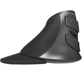 Slika izdelka: Miš brezžična + Bluetooth ergonomska Delux Vertical Mouse M618G DB 1600DPI 6 gumbov črna (M618G DB)