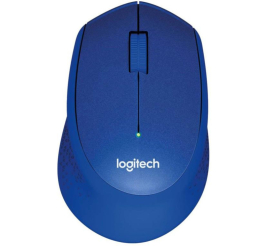 Slika izdelka: Miš Logitech brezžična optična M330 modra silent plus (910-004910)